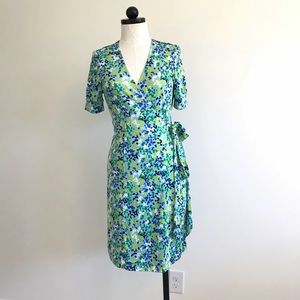 Lilly Pulitzer silk jersey wrap dress